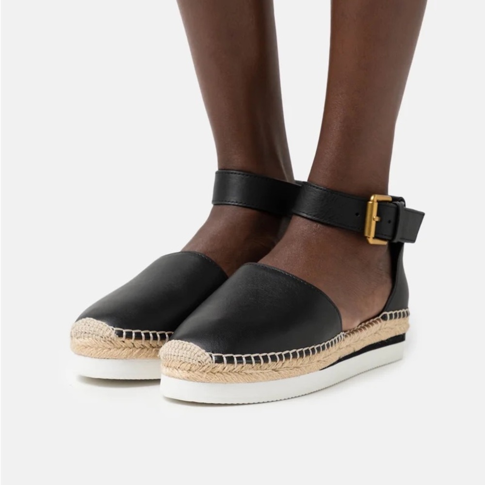 See By Chloe Black Glyn Espadrilles